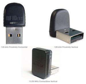 RFIDeas Wave ID Nano USB Reader 125khz or 13.56 MHz