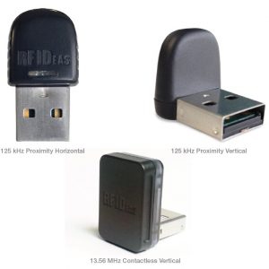 RFIDeas Wave ID Nano USB Reader 125khz or 13.56 MHz